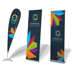 Roll-up, X-banner & Flying banner